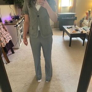 Women's Gray Pantsuit
